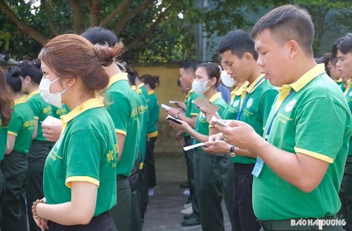 Lao động Hải Dương học kỹ năng giao tiếp trước khi sang Nhật Bản làm việc